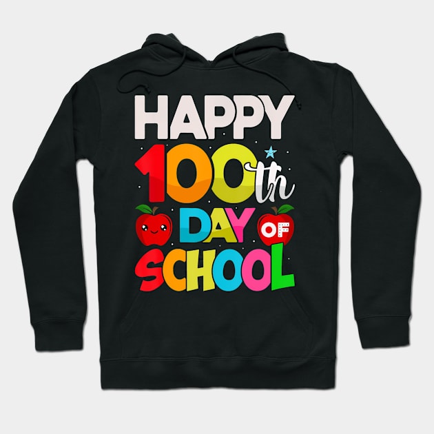 100 DAYS OF SCHOOL Teacher StudentKids 100th Day Hoodie by Saboia Alves
